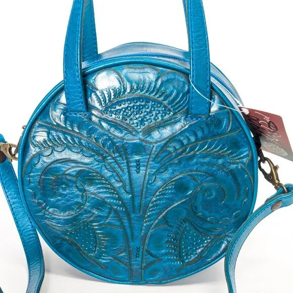 ALEXIS DAVID Made in Mexico Handmade Leather Shoulder Bag - NWT - Picture 5 of 14